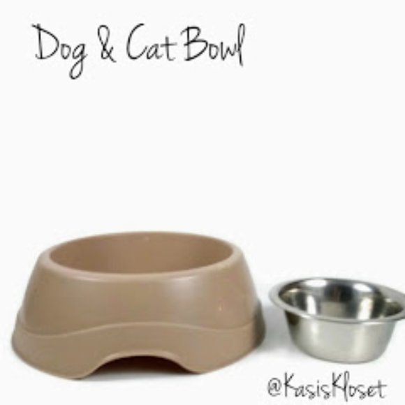 🔥4/$20 Sterlite Dog Bowl & Unbranded Cat Bowl - Picture 1 of 14